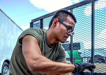 Texas Guard Keep Presidio CBP Rolling