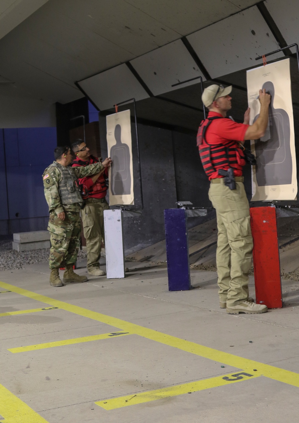 Guardsman Supports CBP Range Safety