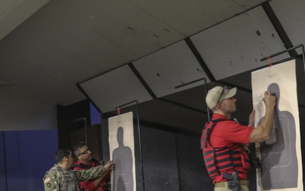 Guardsman Supports CBP Range Safety