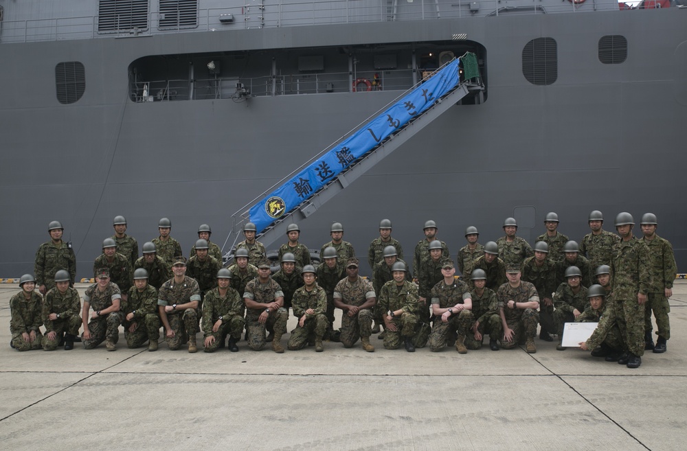 Amphibious Rapid Deployment Brigade sets sail