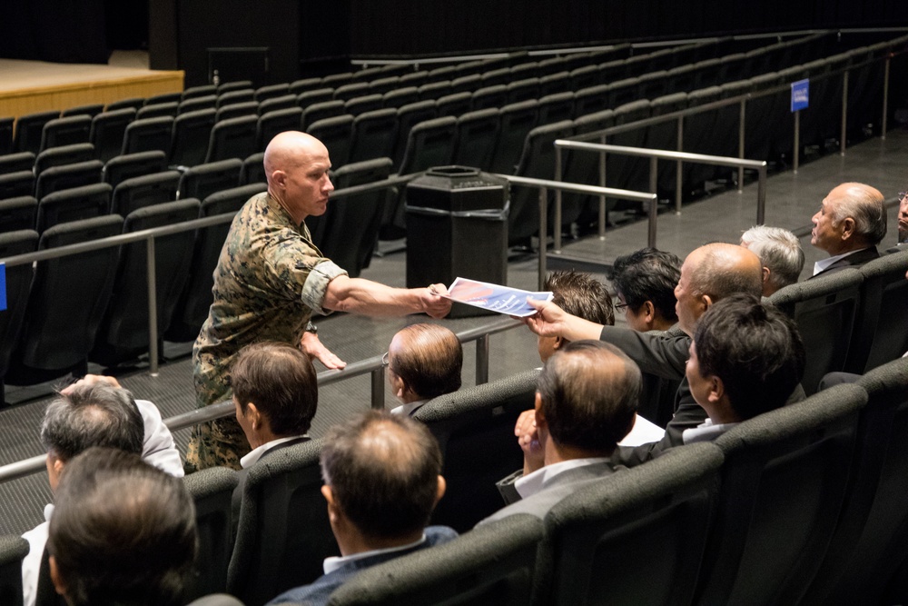 MCAS Iwakuni leadership hosts first Sound of Freedom Campaign