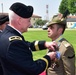 Retirement Ceremony in honor of Command Sergeant Major Antonio Quaglia, Vicenza, Italy.