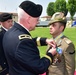 Retirement Ceremony in honor of Command Sergeant Major Antonio Quaglia, Vicenza, Italy.