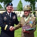 Retirement Ceremony in honor of Command Sergeant Major Antonio Quaglia, Vicenza, Italy.