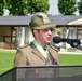 Retirement Ceremony in honor of Command Sergeant Major Antonio Quaglia, Vicenza, Italy.