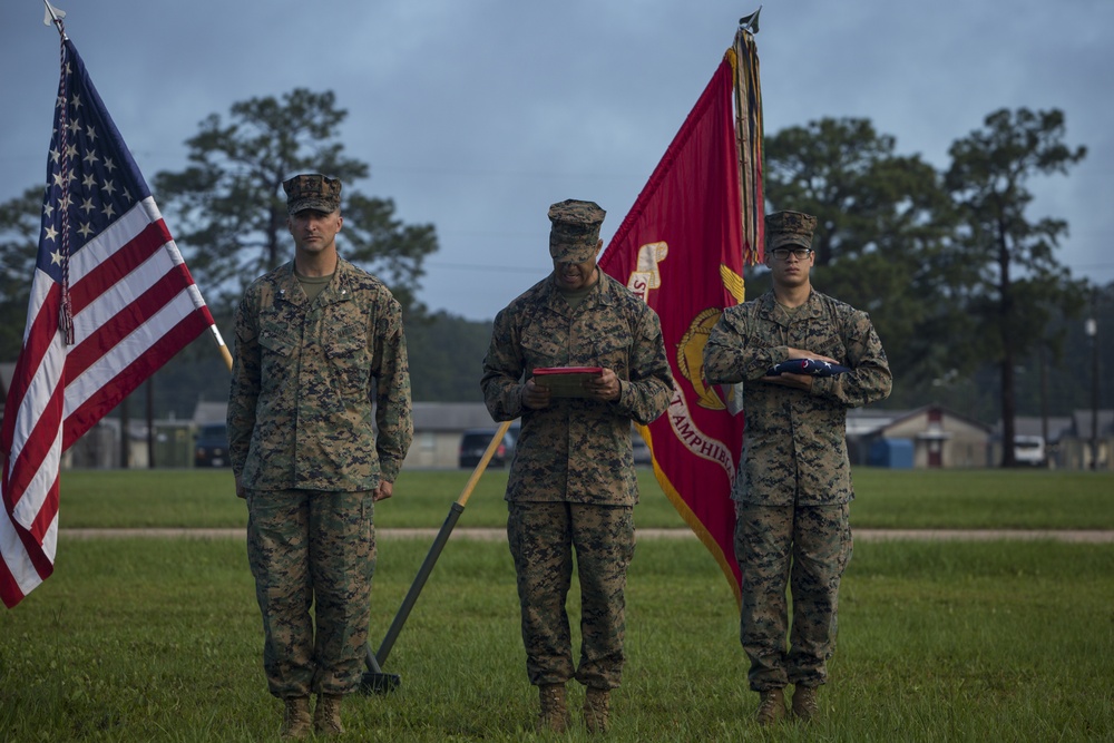 2nd AABn Holds Memorial Day Ceremony