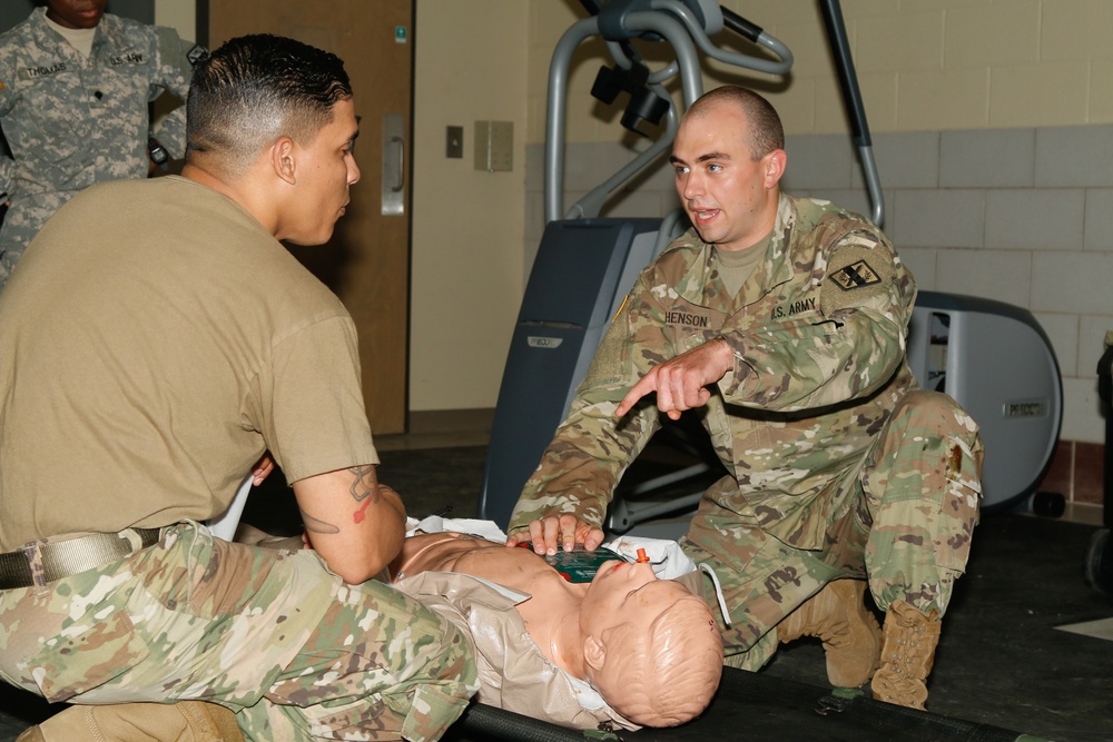 Combat lifesaver course