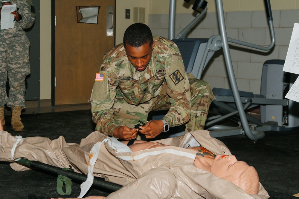 Combat lifesaver course