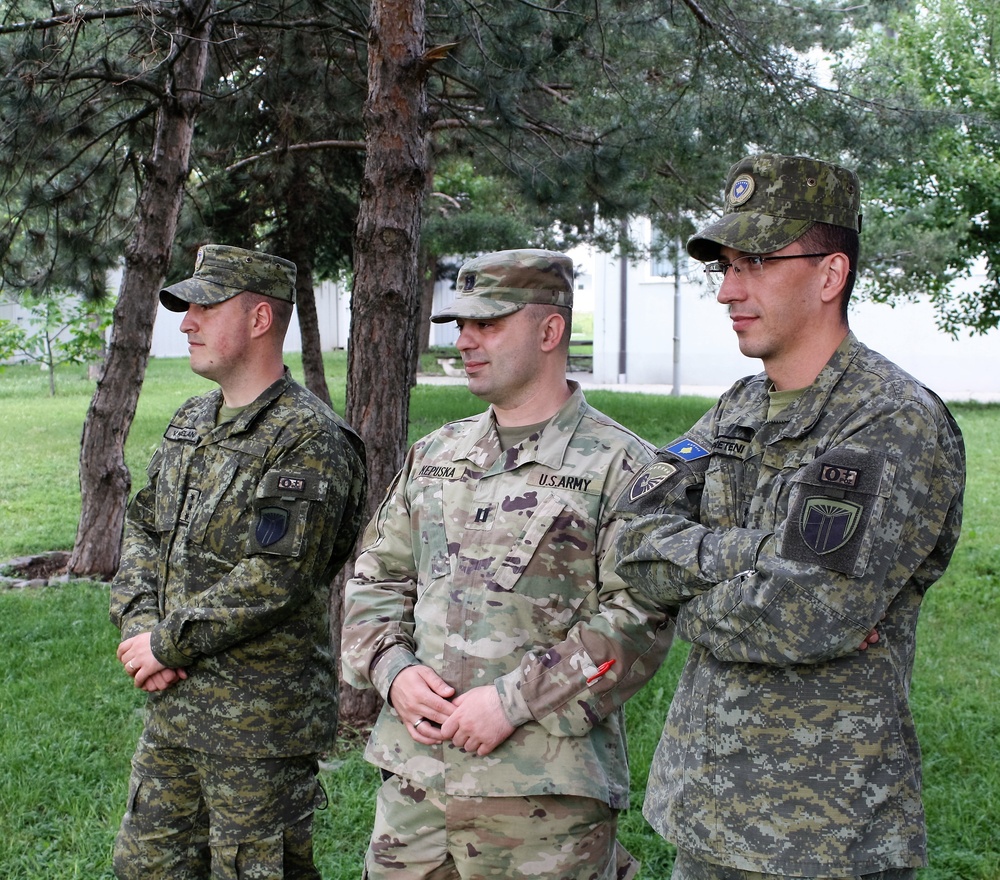 Albanian-American from Kosovo serves with KFOR at Camp Bondsteel