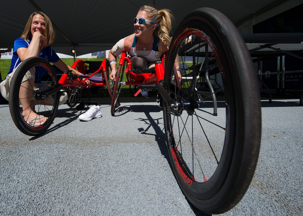 2018 DoD Warrior Games training