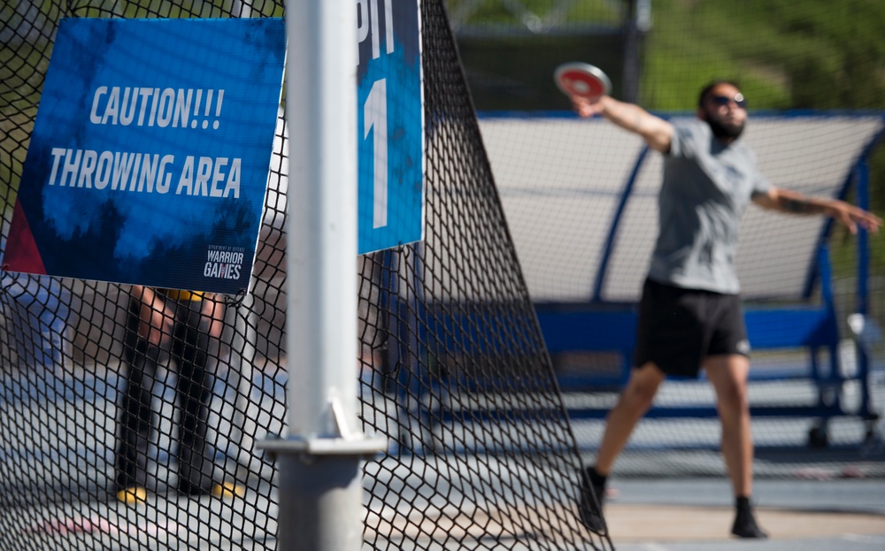 2018 DoD Warrior Games training