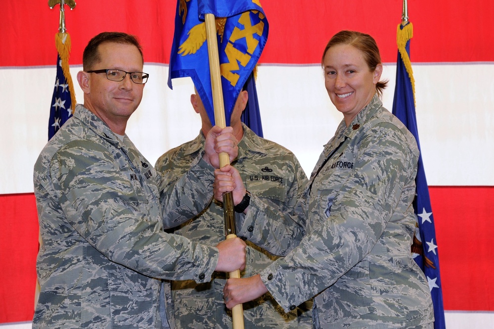 302nd MXS welcomes new commander