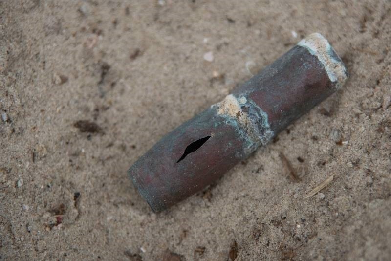 Unexploded danger lies beneath sand and waters of off-limits Brown’s Island