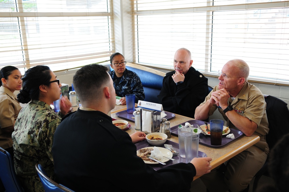 Navy Chaplains Visit Information Warfare Training Center Monterey