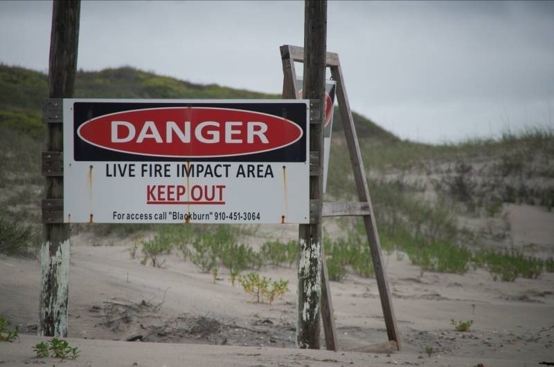 Unexploded danger lies beneath sand and waters of off-limits Brown’s Island