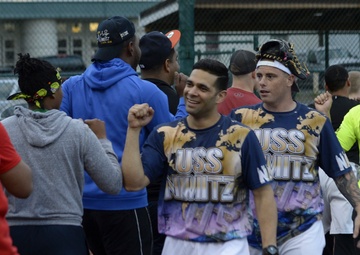 USS Nimitz Softball Team Competes in Season Opener