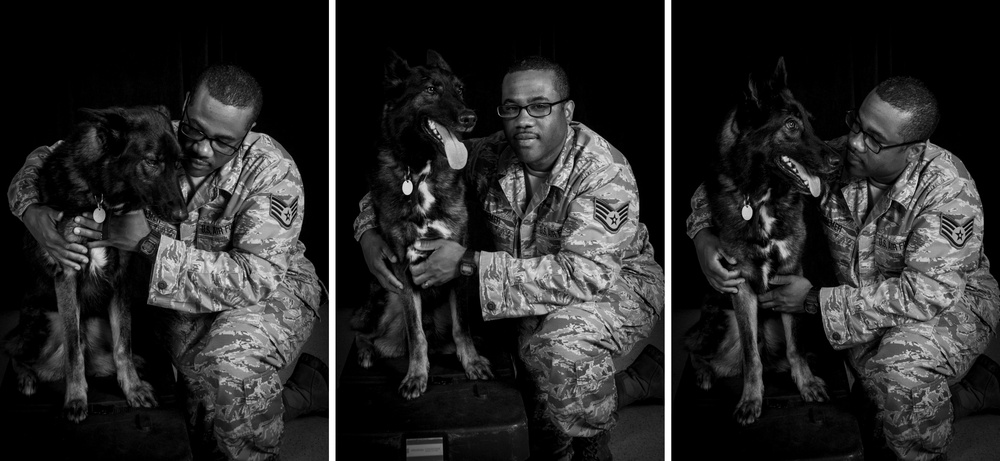 Know Your Military: Staff Sgt. David Palmer and his 'doggone' loyal dependent