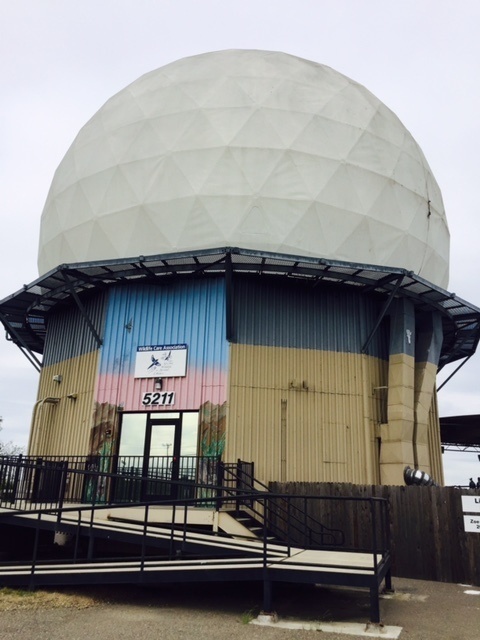 Former Air Force radar dome now a wildlife rehab facility