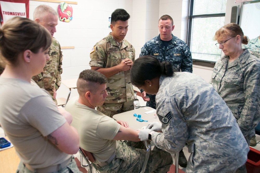 Alabama Wellness Innovative Readiness Training provides training for Joint Forces