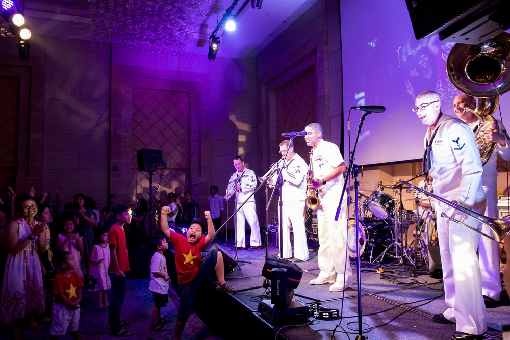 U.S. Pacific Fleet Band performs final concert in Vietnam