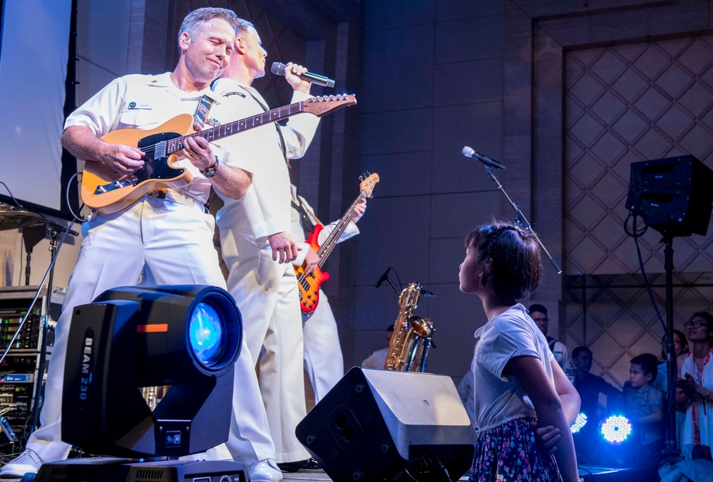 U.S. Pacific Fleet Band performs final concert in Vietnam