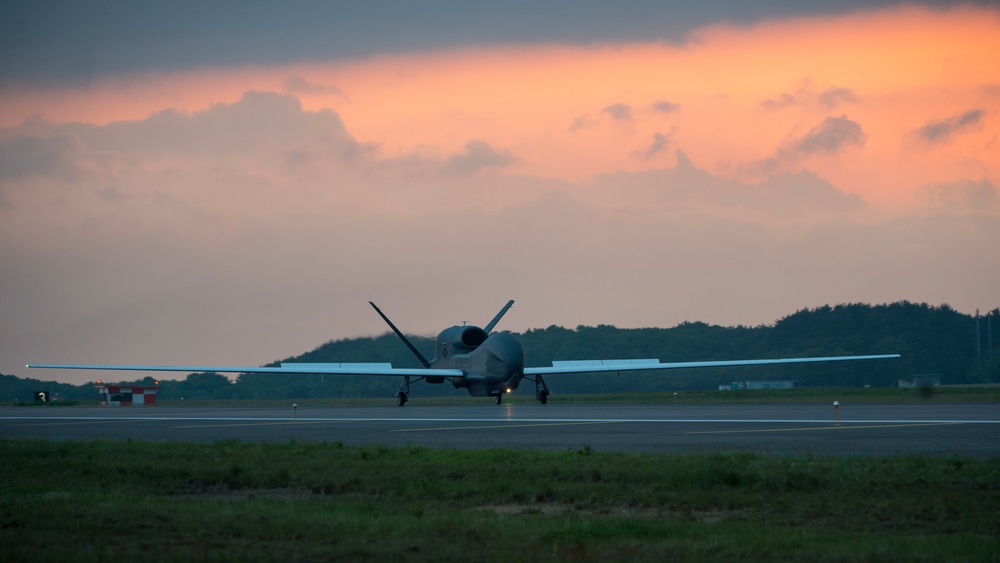 RQ-4 arrives at Misawa Air Base