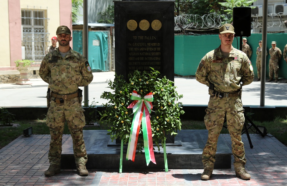 Italy's National Day at Resolute Support Headquarters