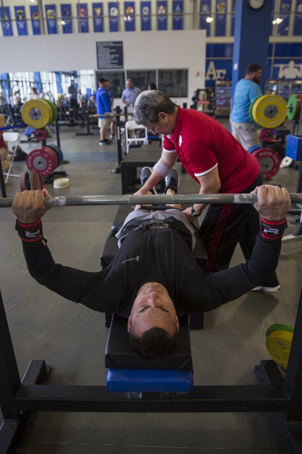 2018 Warrior Games Powerlifting Practice