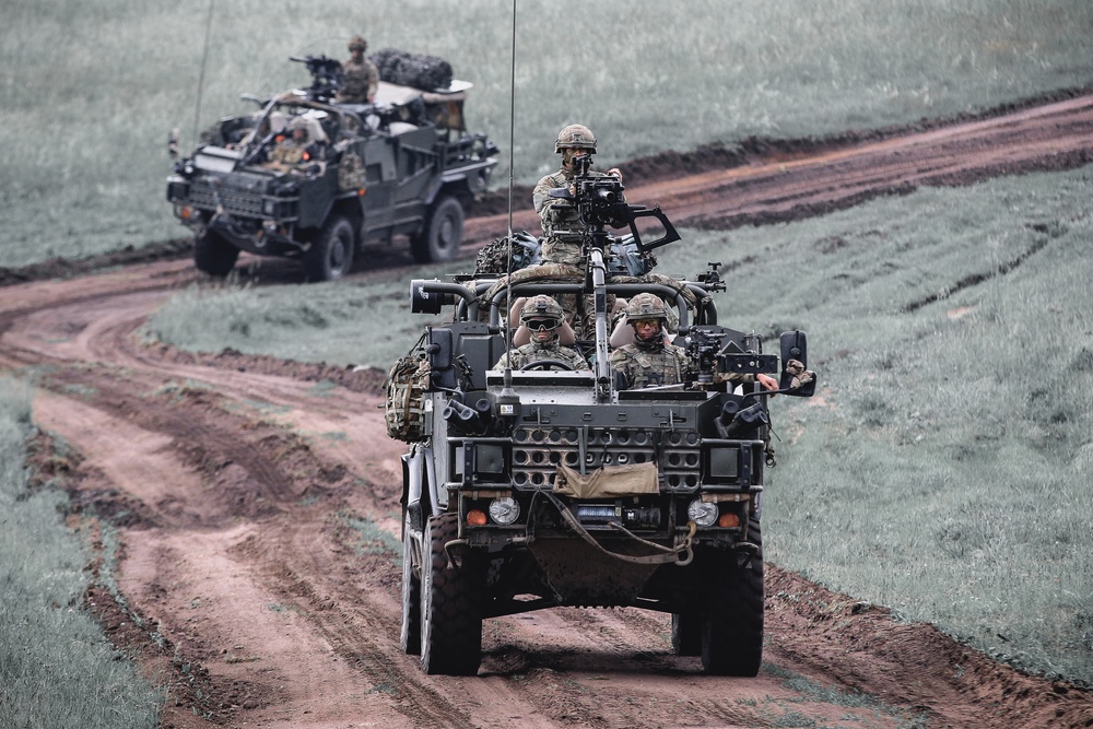 Multinational Reconnaissance Training during Saber Strike 18