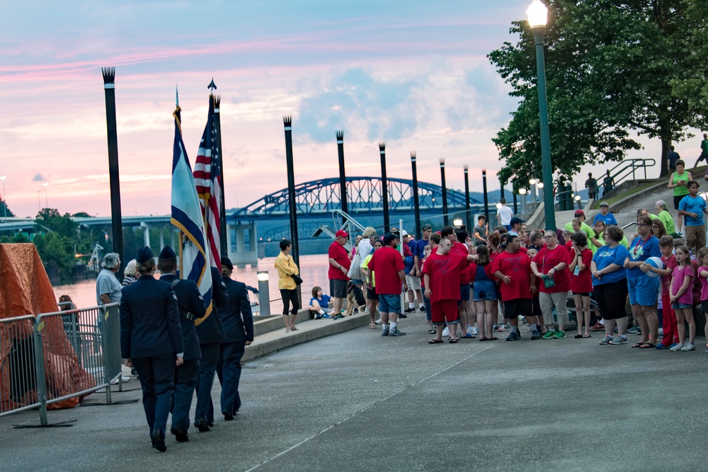 W.Va. TAG helps kick off Special Olympics West Virginia opening ceremony