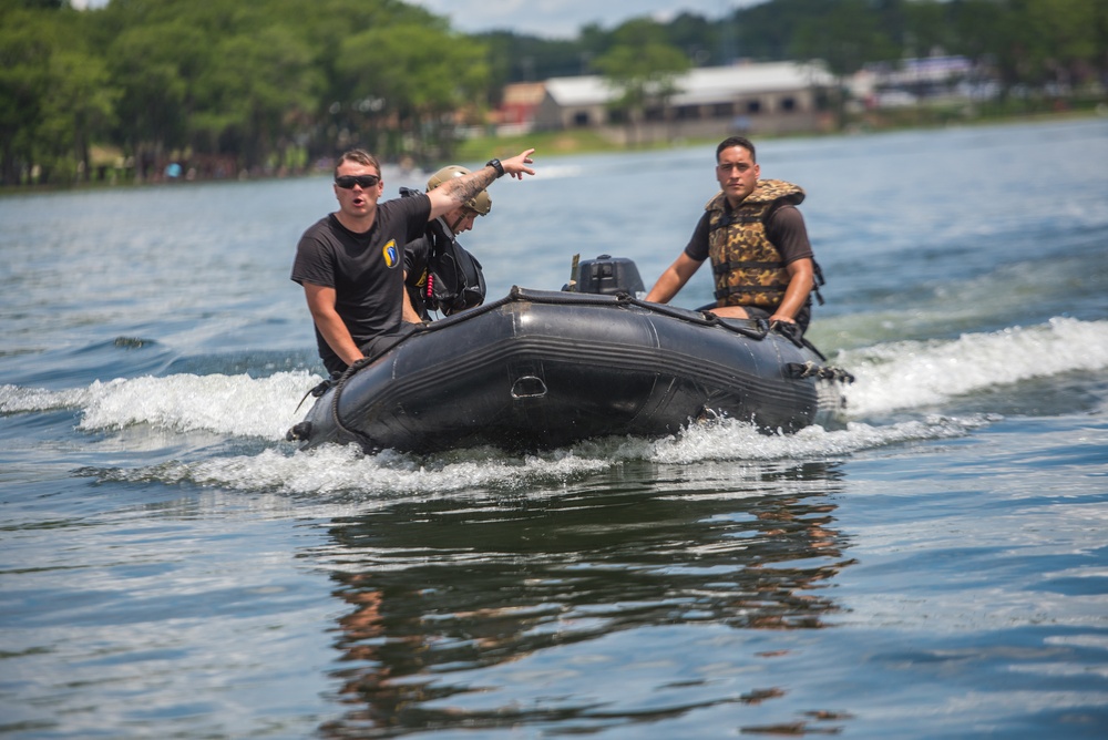 6th Ranger Training Battalion Airborne Water Operations