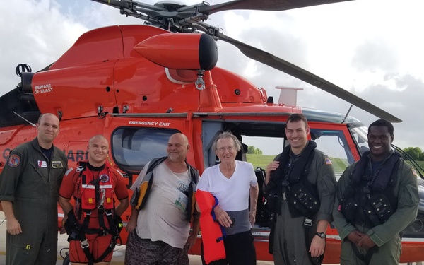 Coast Guard rescues two men