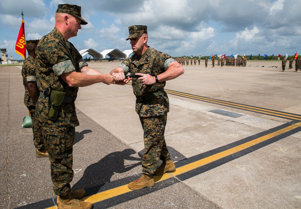 4th MAW sergeant major relief and appointment