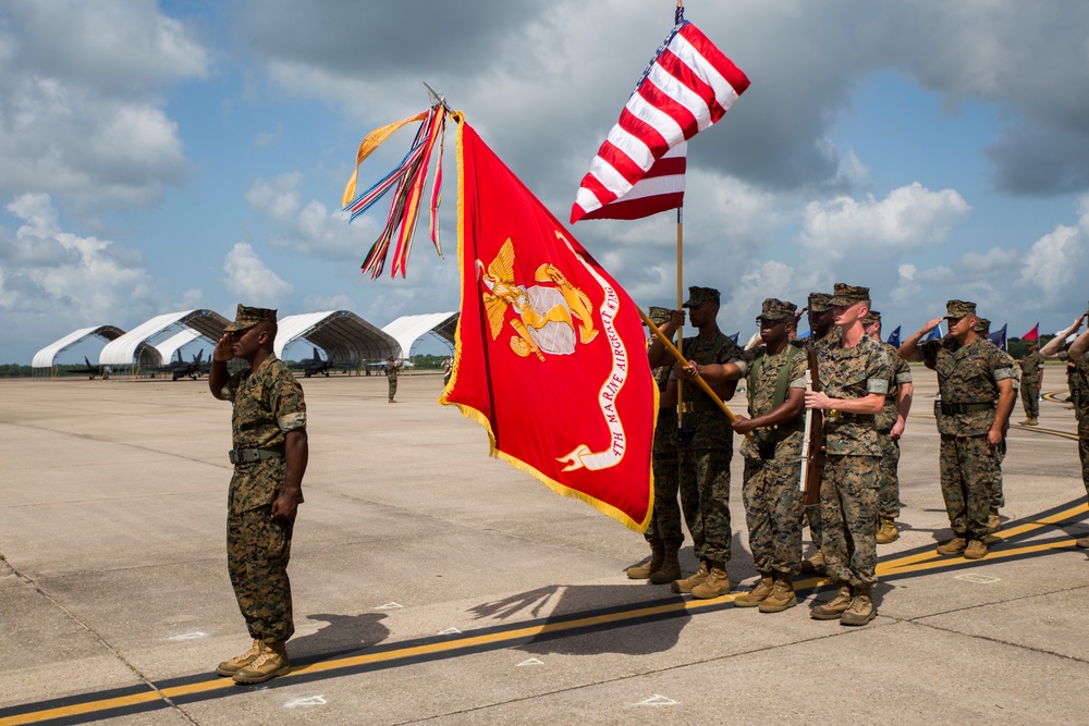 4th MAW sergeant major relief and appointment