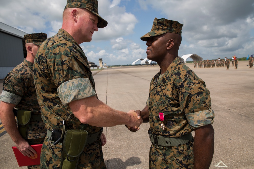 4th MAW sergeant major relief and appointment