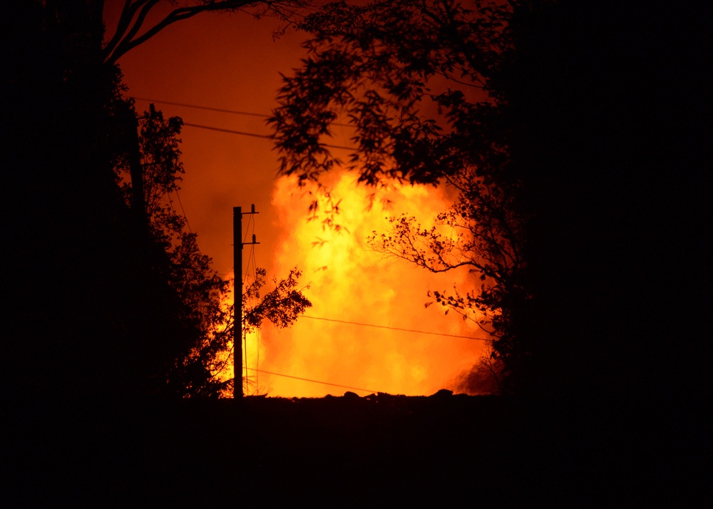 Kilauea Volcano Eruption