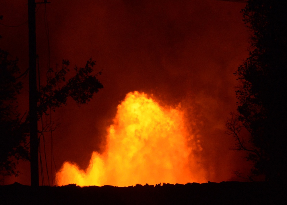 Kilauea Volcano Eruption