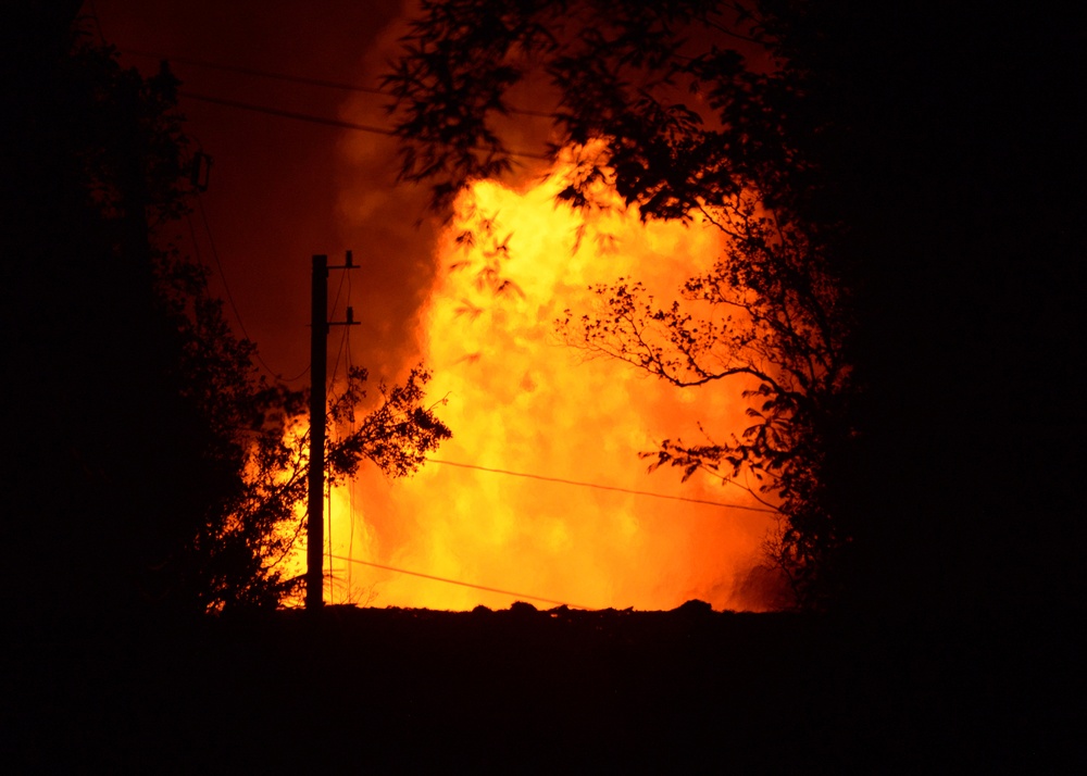Kilauea Volcano Eruption