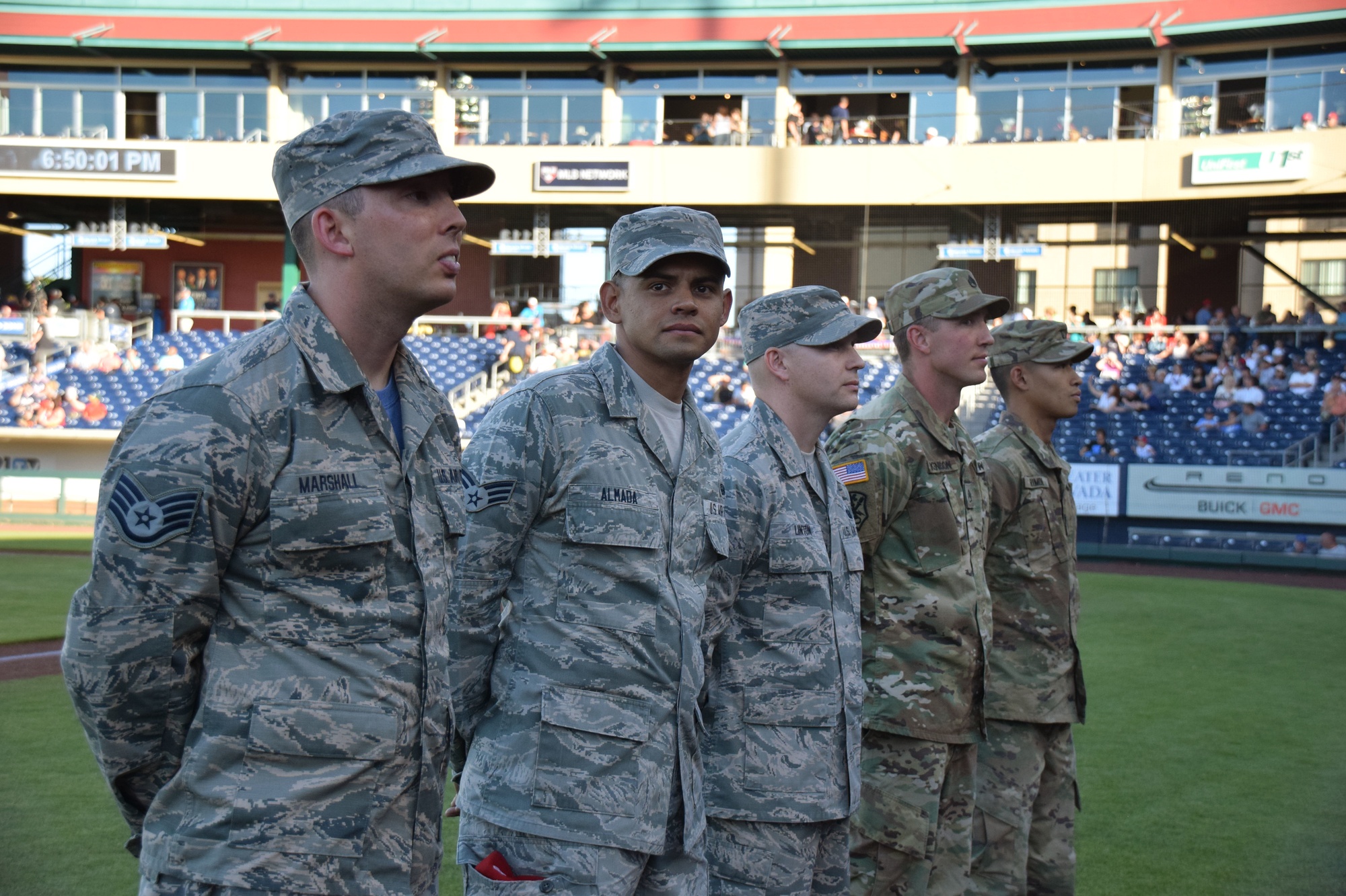 DVIDS - Images - Reno Aces Military Appreciation Night [Image 2 of 2]