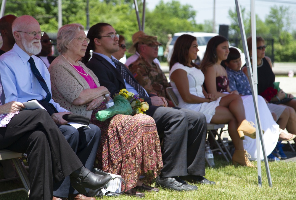 Camp Atterbury Change of Command Ceremony