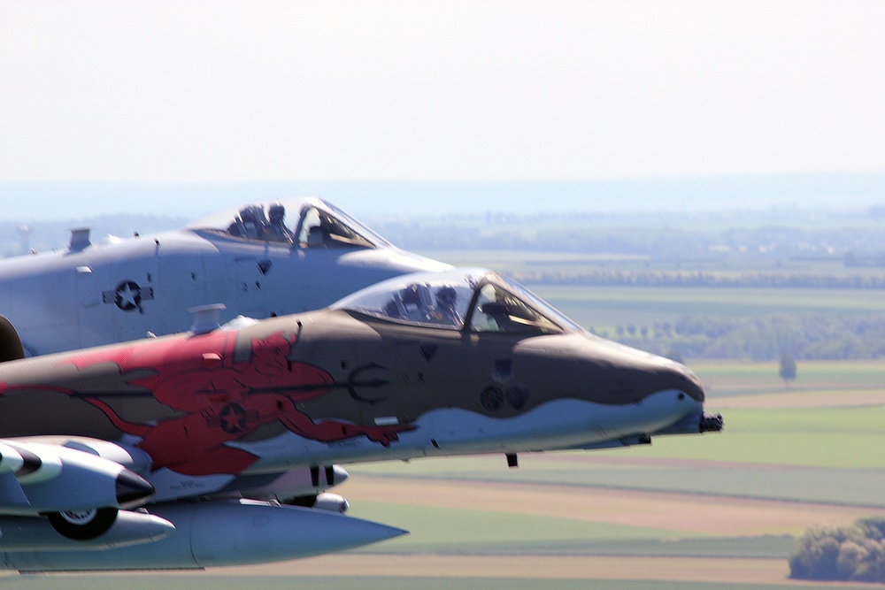 107th Fighter Squadron Returns to Normandy