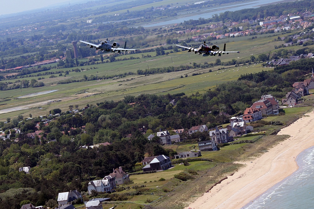 107th Fighter Squadron Returns to Normandy