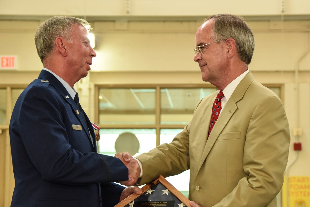 Brig. Gen. Cripps Retires