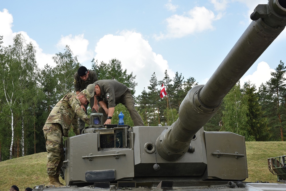 Strong Europe Tank Challenge Opening Ceremony