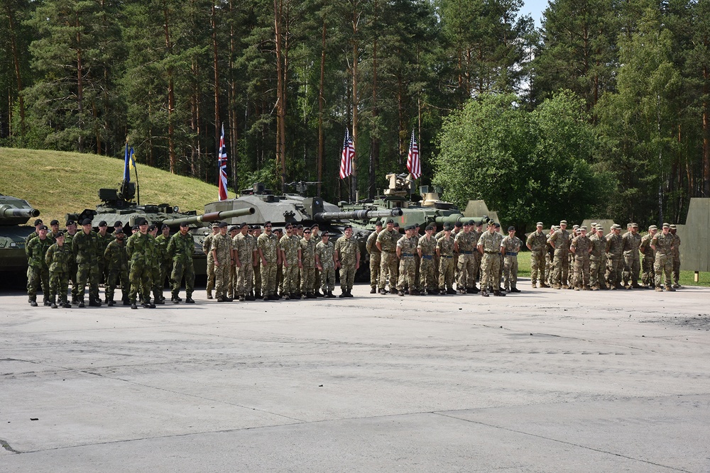 Strong Europe Tank Challenge Opening Ceremony