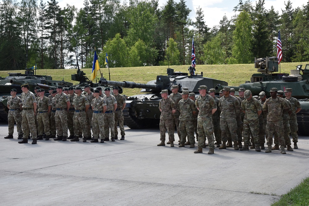 Strong Europe Tank Challenge Opening Ceremony