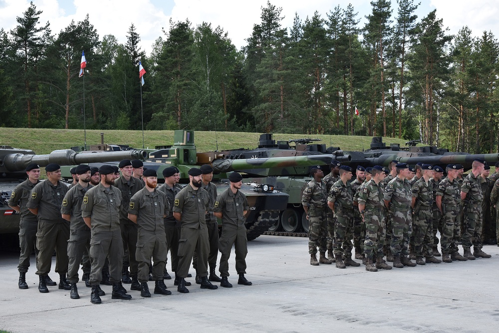 Strong Europe Tank Challenge Opening Ceremony