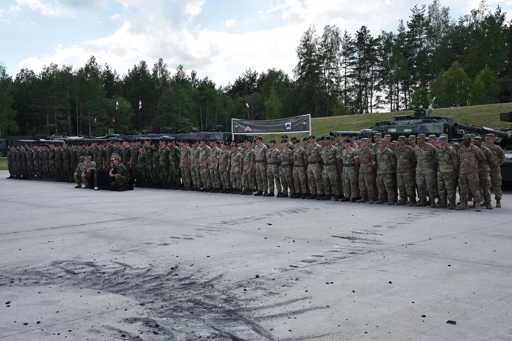 Strong Europe Tank Challenge Opening Ceremony