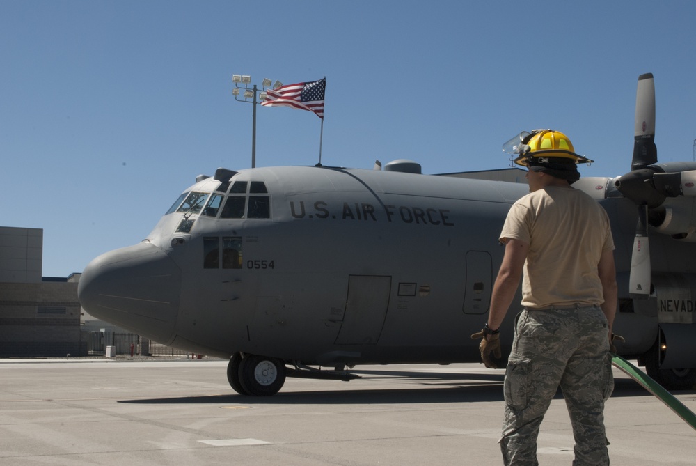 NEVADA AIR NATIONAL GUARD “FINI-FLIGHT”