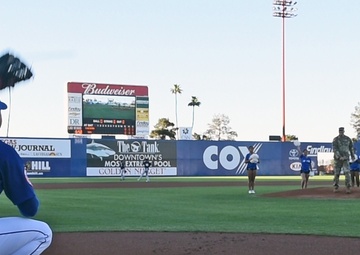 Las Vegas 51s show appreciation for U.S. Armed Forces during Military Appreciation Night
